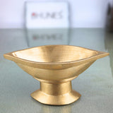 Bronze Vibhuti Patra Naam Holder Pooja Plate Traditional Kumkum Haldi Chandan Container Temple Ritual Pooja Accessory Mandir Dec