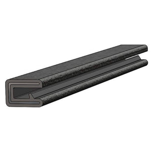 Taco Metals Taco Marine V30-1008B25-1 Flex Trim - 1/2'' X 25' With 1/4'' Opening, Black