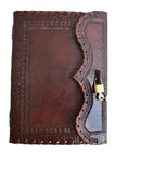Rsn Artificial Journal Writing Notebook Unique Design Handmade Embossed Travel Daily Work Task Planner, Birthday Gift With Class