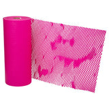 JAM PAPER Honeycomb Packing Paper Roll - 12 x 328' - Fuchsia Pink - 328 Sq Ft - 80 GSM - Roll Sold Individually