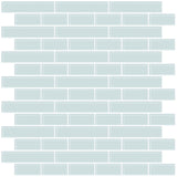 In Home NH2361 Sea Glass Peel & Stick Backsplash Tiles, Blue