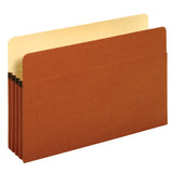 Pendaflex Pocket File, 3.5 Expansion, Legal Size, Red Fiber
