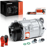 A-Premium Air Conditioner AC Compressor with Clutch Compatible with Nissan Maxima 2008-2014, Murano 2009-2014, Pathfinder 2013-2
