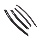 TuningPros Outside Mount Window Vent Visors Rain Guards Compatible with Hyundai Accent 2011-2017 | Side Window Wind Deflectors R