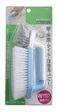 Aisen BKA02 Cleaning Brush, Blue/White, Approx. Height 2.2 x Width 7.9 x Height 3.5 inches (5.5 x 20 x 9 cm), Bathkeep, Industri