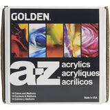 Golden AZ Heavy Body Acrylic Paint Starter Set