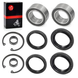 Front Wheel Bearings & Seals Circlip Dust Seal Compatible with Honda Rancher 350 TRX350 FE/FM Rancher 400 TRX400 FGA/FA Rancher 
