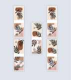 woopme Set of 5 Beautiful Leaf Magnetic Bookmark for Book Lovers Readers Students Gift Magnetic Page Clips Folding