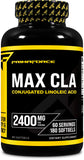 Primaforce CLA 2400 mg per Serving (180 softgels) - Max CLA - for Men and Women, Non-Stimulating, GMO Free & Gluten Free