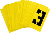 Hillman 847027 3Inch Numbers, Letters, and Punctuation Combo Stencil Set
