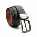 Hamition Caddre Reversible Pu Leather Belt For Men, Formal Belt For Men, Mens Belt Adjustable Up To 46 Inches, 1.5 Inch Width, Z