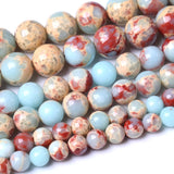 32PCS 12MM Natural Longevity Mountain Beads Round Loose Stone Beads for Jewelry Making DIY Energy Stone Healing Power Bracelet 1