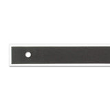 Alumicolor Aluminum Standard Straight Edge With Non-Slip Back, 36In, Silver