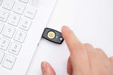 Trustkey FIDO2 U2F Security Key Passkey Two-Factor Authentication (2FA) USB Key PIN+Touch (Non-Biometric) USB-A Type TrustKey T110
