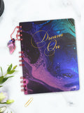 DOODLE Hardbound Spiral Notebook Diary | B5 Size | 160 Undated Ruled Pages | 80 GSM Acid-Free Paper | Open Flat Design | Include