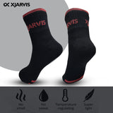 Xjarvis All-Season Ankle Sports Socks | High Cushioning Arch Support Breathable Cotton | Odor-Free Moisture-Wicking | Men & Women | Free Size (Black/Dark Grey/Grey) Pack Of 9,Pack of 9,,B0BD8Z79QM