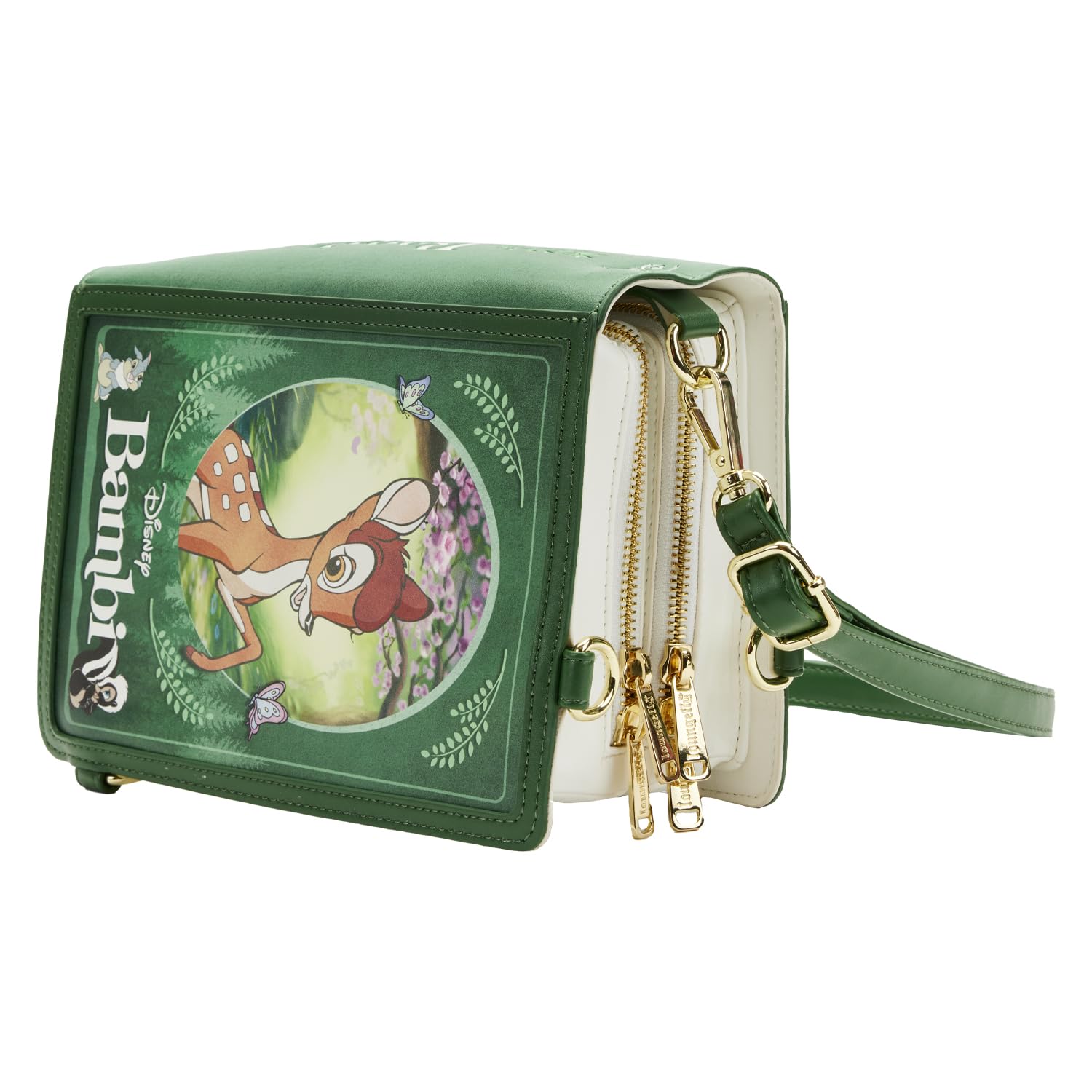 Loungefly Disney Classic Books Bambi Convertible Cross Body Bag