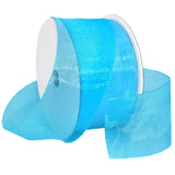 Morex Ribbon 918 Organdy Ribbon, 2-3/4 Inch by 100 Yards, Turquoise