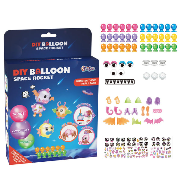 PINSHILE DIY Space Magic Balloon Craft Accessories Set– Slickpurchase