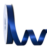 Ribest Navy Blue Double Faced Satin Ribbon, 1/2 Inch Continuous 25 Yard Fabric Ribbon for Crafts Gift Wrapping Hair Bows Wedding