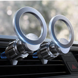 LISEN 2 Pack Fits MagSafe Car Mount, Magnetic Phone Holder for Car[24 Super Magnets]car Vent Phone Mount, Mag safe Phone Holder 