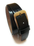 Generic Mens Formal Wear Black Belt Pure Leather