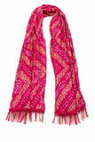Arrakasta Crafts Pack Of 5 Rajasthani Bandhani Ghatchola Mothra Leheriya Welcome Dupatta For Barati Swagat Sawan Festival, Unise