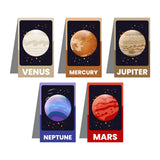 woopme Astronaut in Space Printed Magnetic Bookmark Boys Girls Kids Students Books Lovers Readers Gift Magnetic Page Clips Foldi