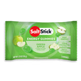 SaltStick Energy Gummies with Electrolytes, Green Apple, Easy to Chew, 10 Packs, 80 Gummies