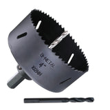 PLG2SUPT 4HSS Bi Metal Hole Saw Cutter for Wood Drywall Plastic Aluminum Mild Steel Iron Metal Stainless Steel Heavy Duty Ho