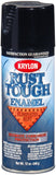 Krylon K09202007 Rust Tough Gloss Black Rust Preventive Enamel 12 oz. Aerosol