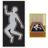 The Beistle Company 5StarTD Spirit Psi Body Silhouette Decoration Multicoloured One Size Fits Most
