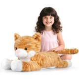 SuzziPals Giant Capybara Plush 30, Jumbo Soft Capybara Stuffed Animal, Giant Plush Toys Hugging Pillow for Stress Relief & Sleep