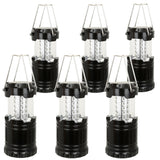 Elevon LED Battery Powered Lanterns, Portable, Waterproof, Collapsible Lights for Camping, Emergency, Hurricane, Storms, and Pow