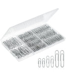 Mr. Pen Paper Clips, 450 Pack, Silver, Paper Clips Assorted Sizes, Paperclips, Paper Clip, Large Paper Clips, Clips for Paperwo