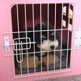 Dog House Indoor for Small Dogs or Cats, Cozy Wooden Design, Small Indoor Bed House, with Air Vents and Elevated Floor Warm Dog