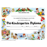 Hayes Preschool Kindergarten Diplomas, Recognition, Pre-Kindergarten, Award Students, Day Care, End of The Year, 8.5 x 11, 30 Di