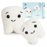 Crochet Kit for Beginners, Crochet Kit w Step-by-Step Video Tutorials, Crochet Starter Kit Learn to Crochet Kits for Adults Kids
