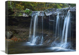 Cayuga Falls, Ricketts Glen State Park, Pennsylvania-Canvas Art-24X18