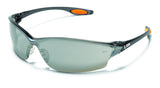 MCR Safety Law LW2 Series Crew Dielectric Safety Glasses, Anti Fog Scratch Resistant Wrap-Around Lenses, UV Protection , 5.6 x 1