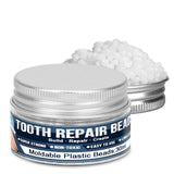 BwondMand 30ml Tooth Repair Kit, Moldable Tooth Replacements Kit, Moldable Plastic Thermoplastic Beads, Reusable Thermal Beads f