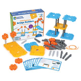 Learning Resources STEM Explorers Bridge Builders,72 Pieces,Ages 5+, STEM Toys, STEM Building Toys,STEM Kits,Kids stem Projects,