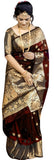 Regolitha Women Fashion Soft Banarasi Saree For Women, Silk Saree With Blouse Piece (A.Maroon)