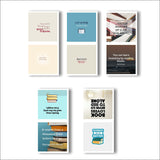 woopme Reading Books Bookmark Magnet with Quotes Book Lovers Gift Magnetic Page Clips Students Readers Folding Magnetic Bookmark