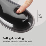 Kensington Duo Gel Mouse Pad With Wrist Rest - Blue (K62401Am)