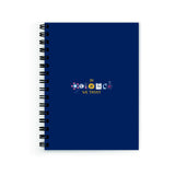 Plan To Gift Notebook Small Science Notebook Wire Bound Spiral Printed Pages:160 (Size A5)