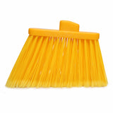 KLEEN HANDLER Angle Broom Head with Flagged Stiff Bristles, 1 Pack