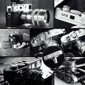 Fuji Shutter Release Button Accessories: Fujifilm Camera SOFE Shutter Button - Silver Shutter Button for Canon Nikon Leica Film