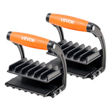 VEVOR 2 Pack Panel Carrier, Plywood and Drywall Lifting Tool with 0-1 Inch Grip Range, Single Hand Clamp Lift Tool with Non-Slip