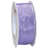 Morex Ribbon French Wired Lyon Fabric Ribbon, 1-1/2-Inch by 27-Yard, Lavender (46440/25-111)